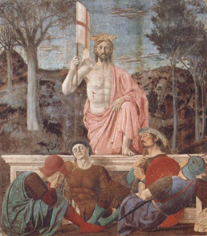 Piero della Francesca Kristi uppstandelse Germany oil painting art